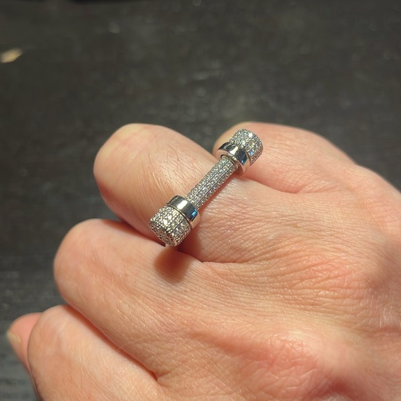 Sterling silver ring - Picture 3 of 5